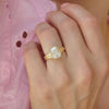 Dawnstar Emerald Cut Diamond Ring