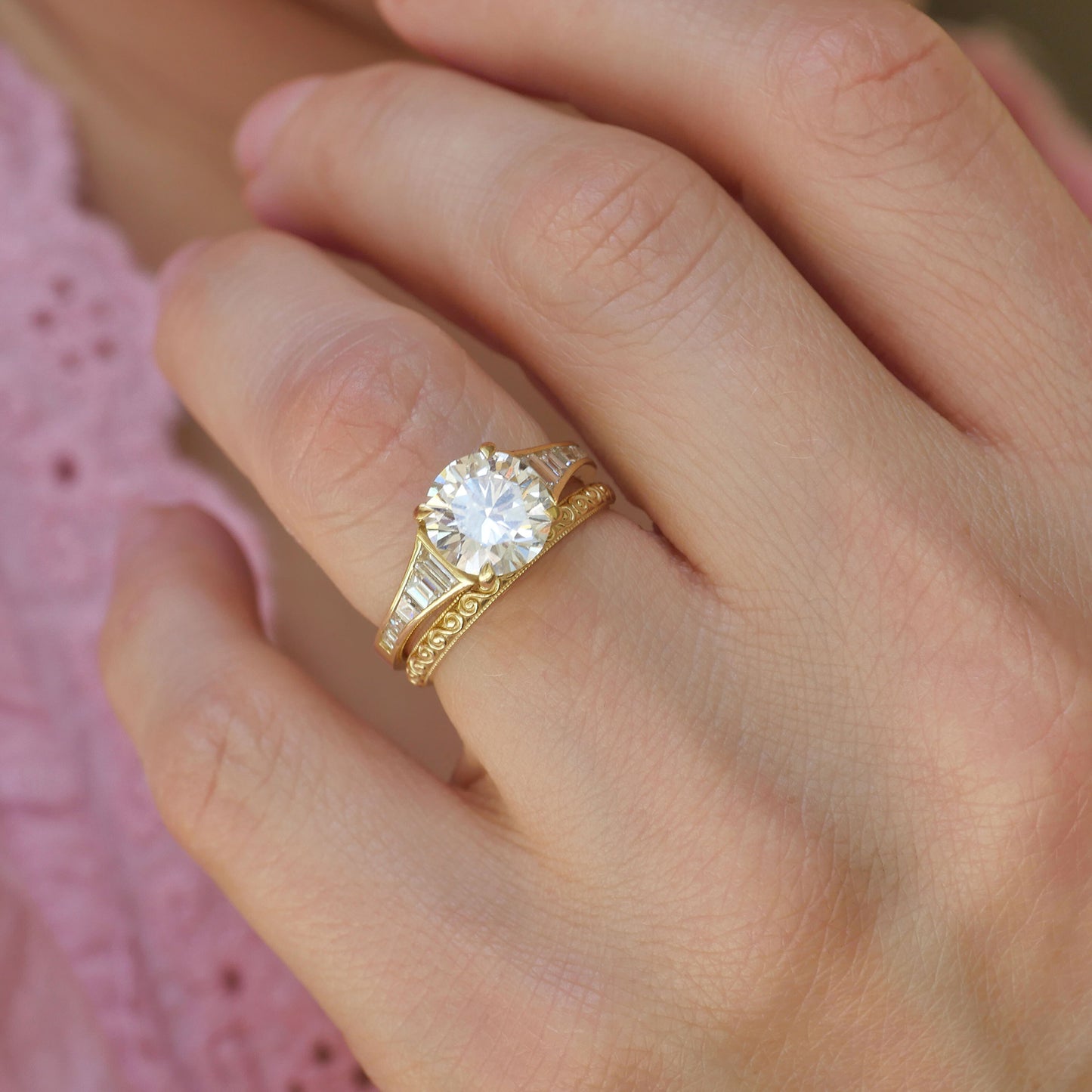 Soleil Diamond Ring
