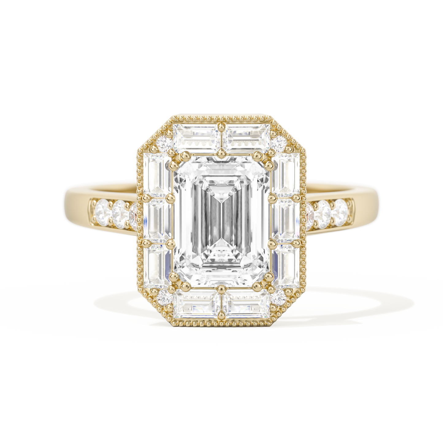 Not So Mini French Cut Halo