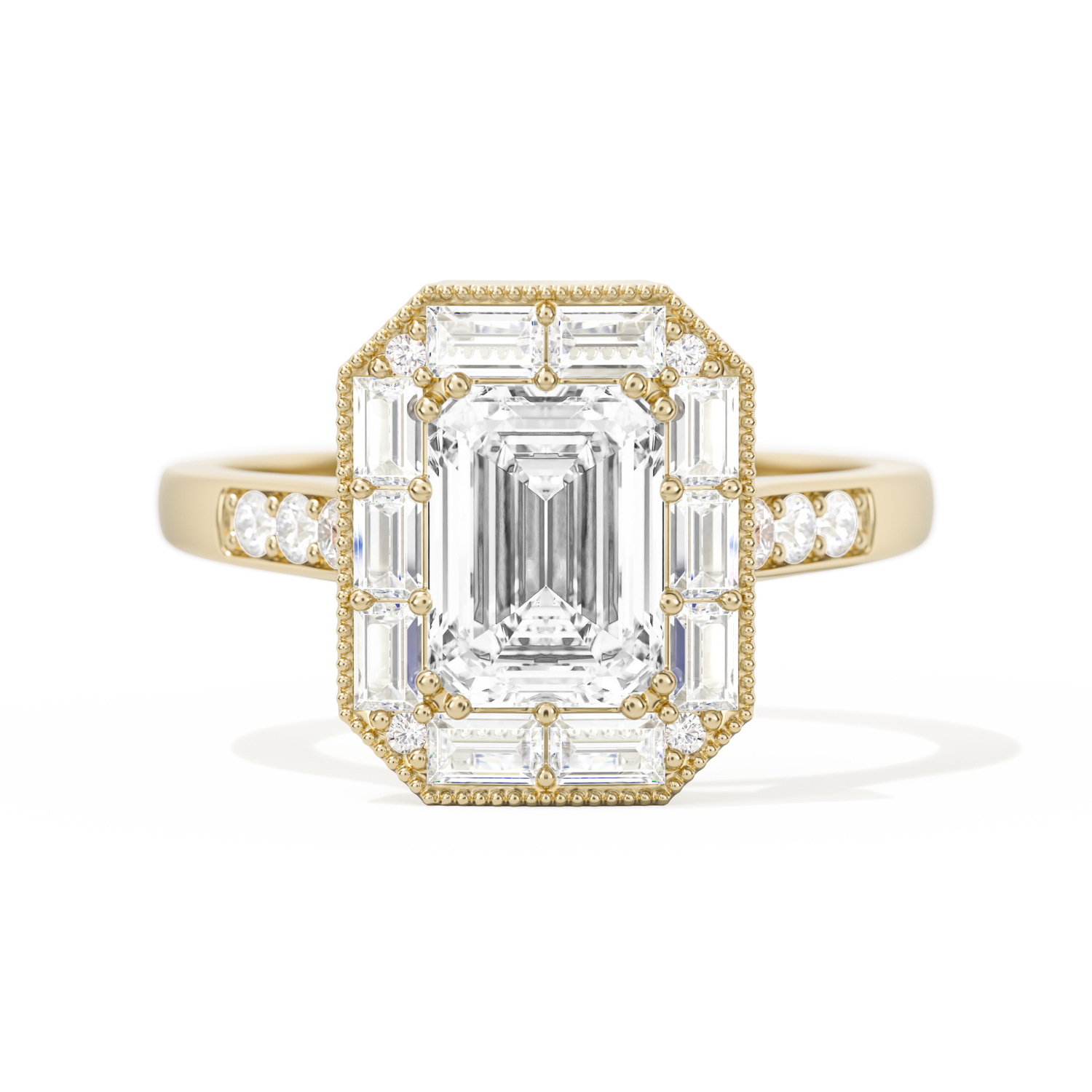 Not So Mini French Cut Halo