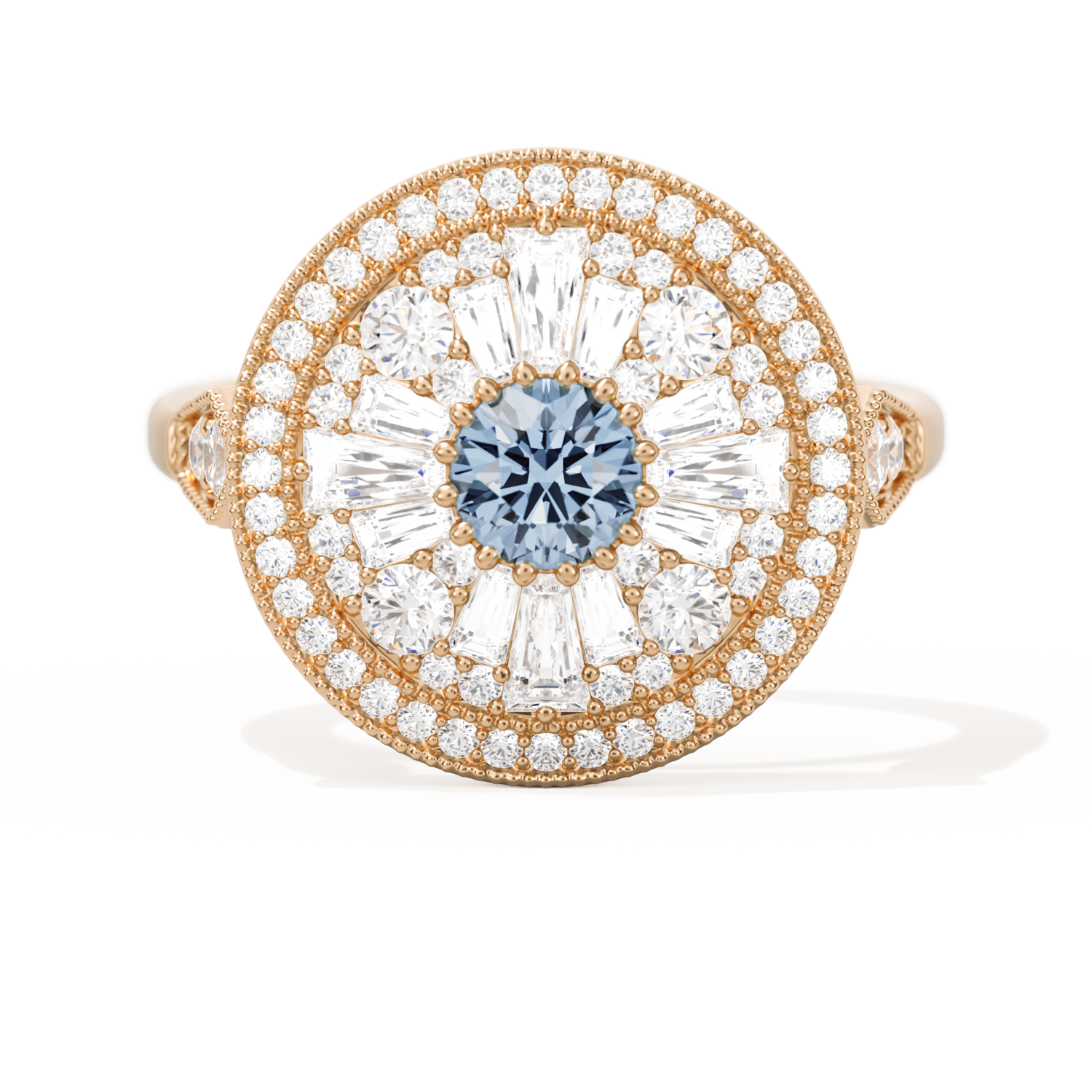 Ballerina Round with Halo