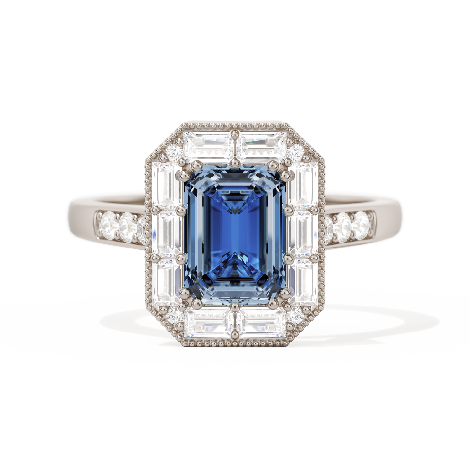 Not So Mini French Cut Halo