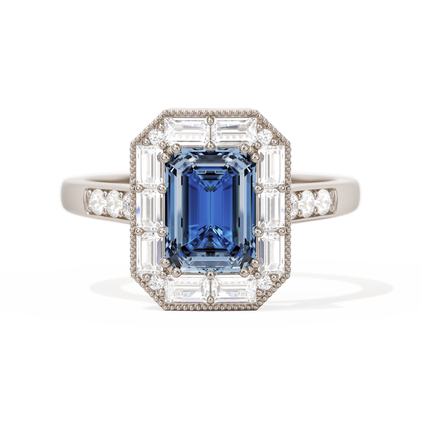 Not So Mini French Cut Halo