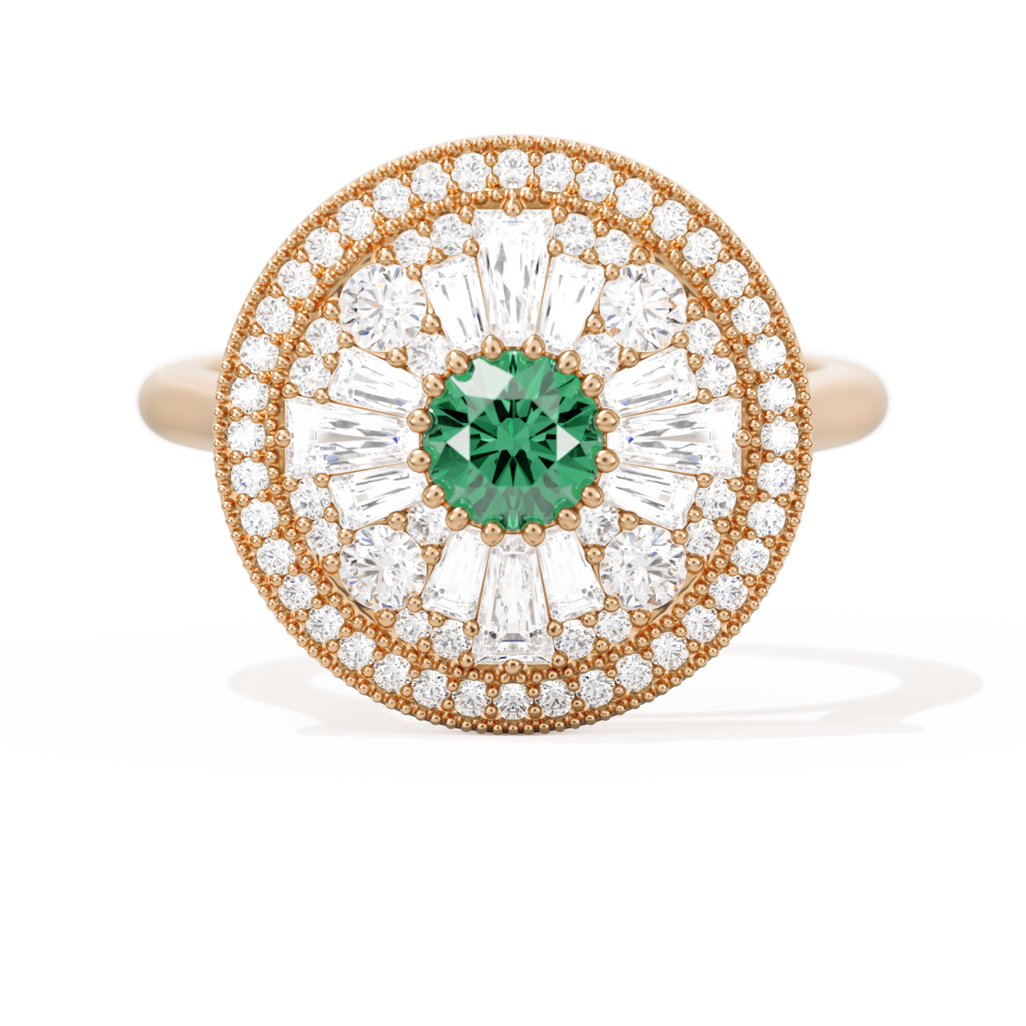 Ballerina Round with Halo