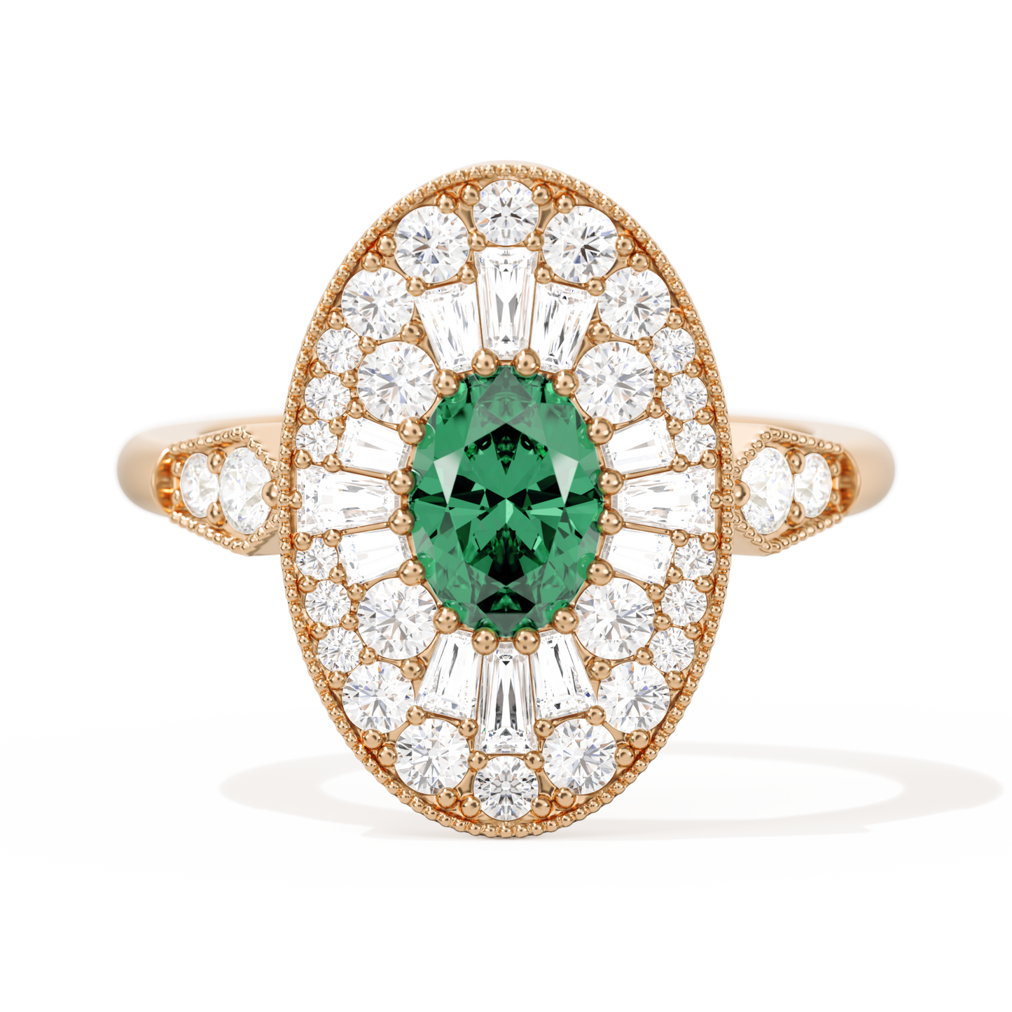 Oval Ballerina Oval Center