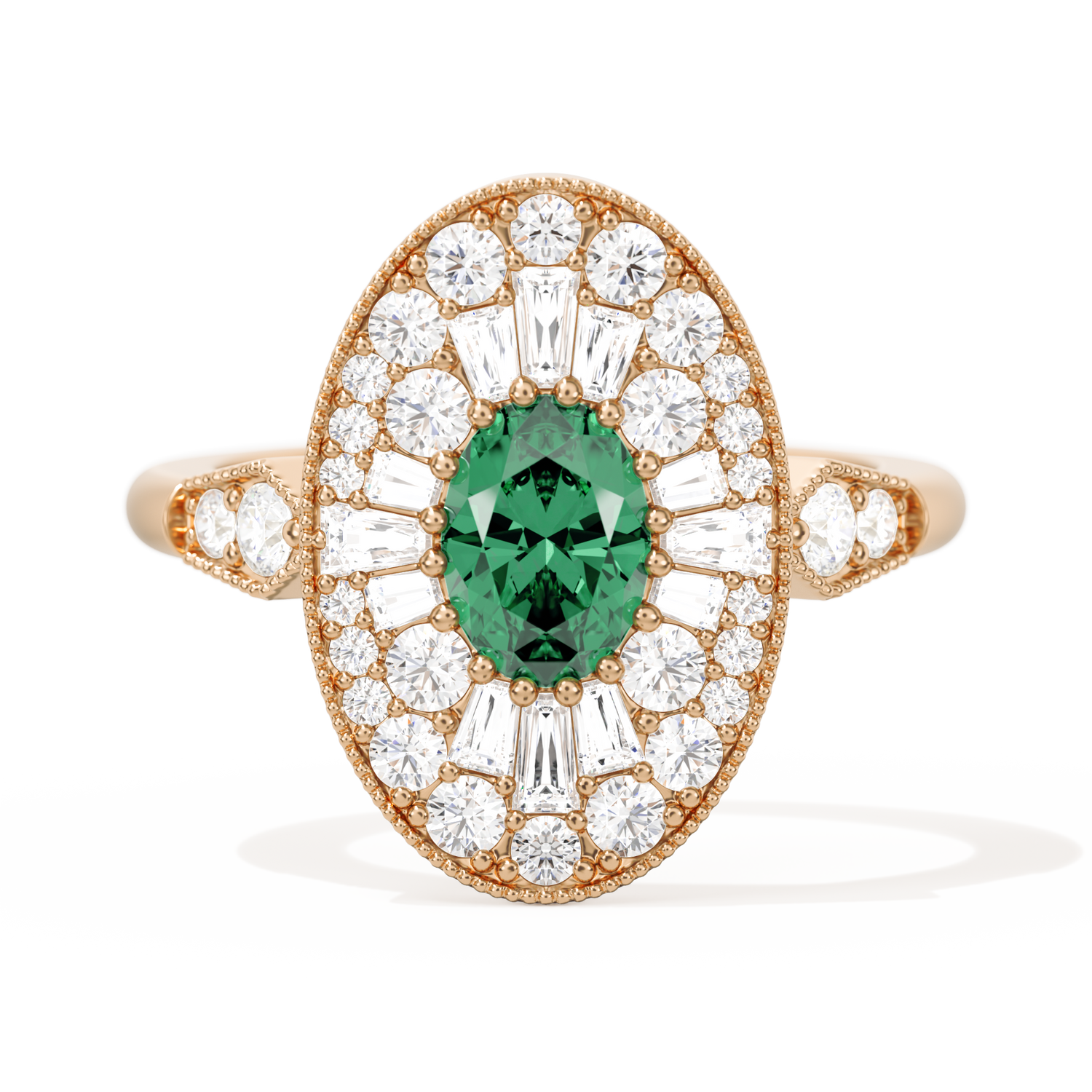 Oval Ballerina Oval Center