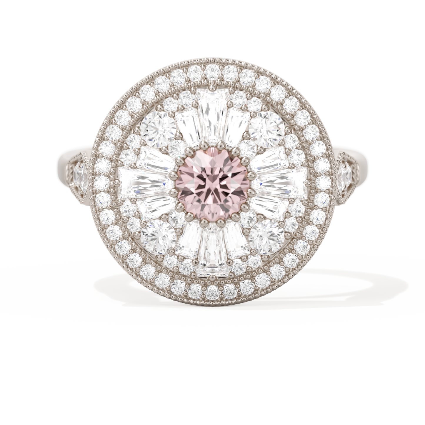 Ballerina Round with Halo