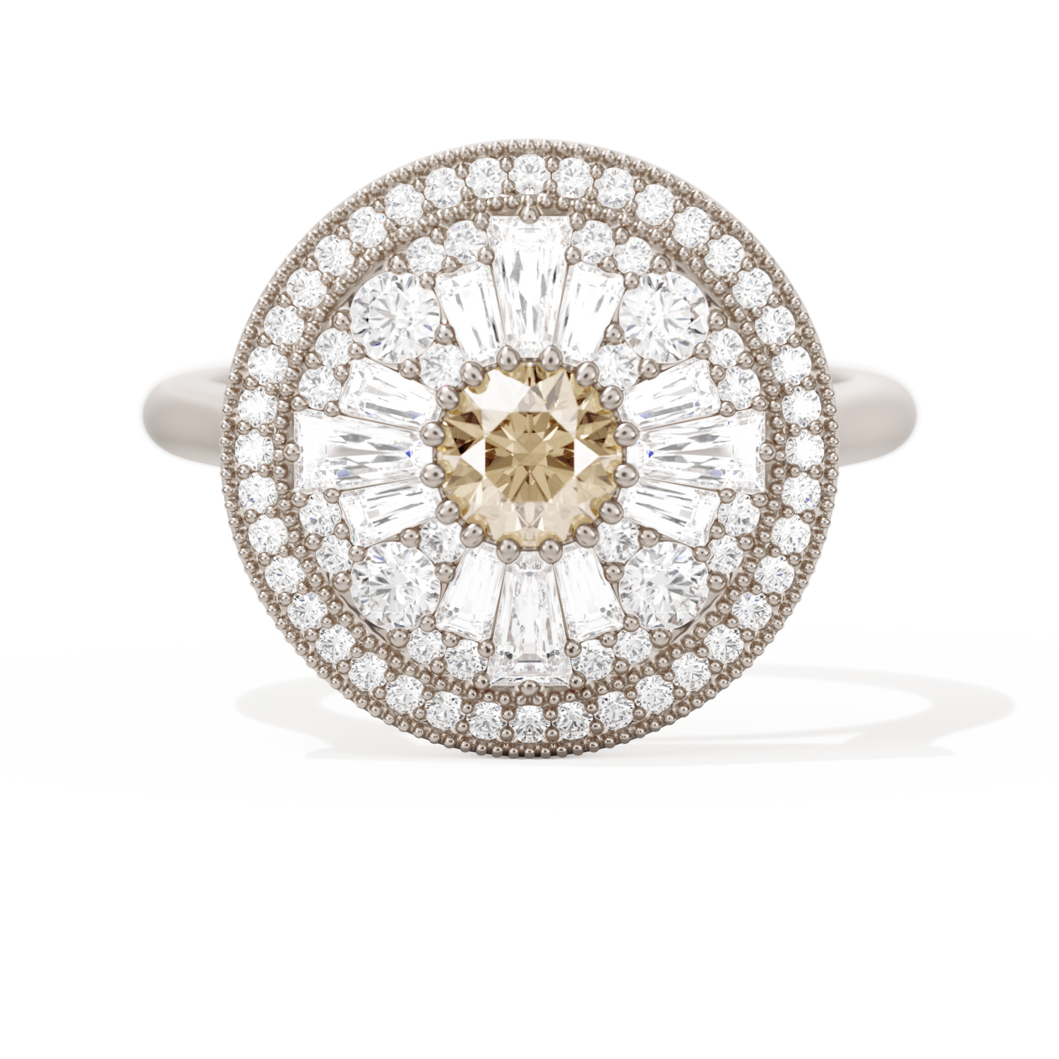 Ballerina Round with Halo