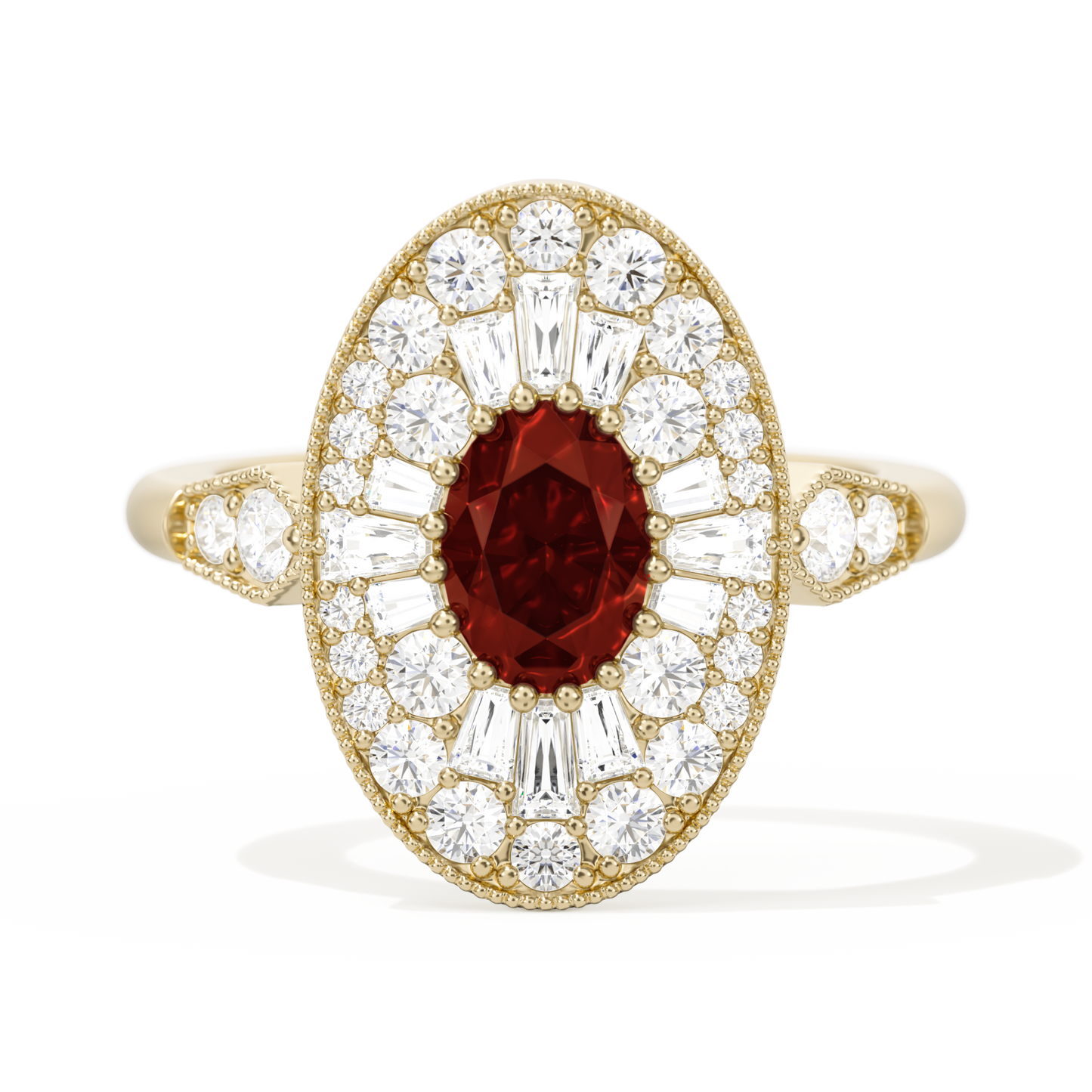 Oval Ballerina Oval Center