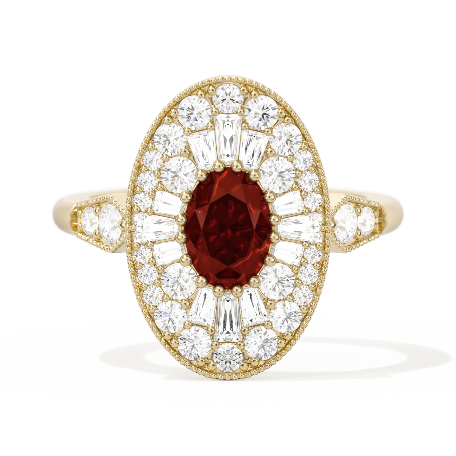Oval Ballerina Oval Center