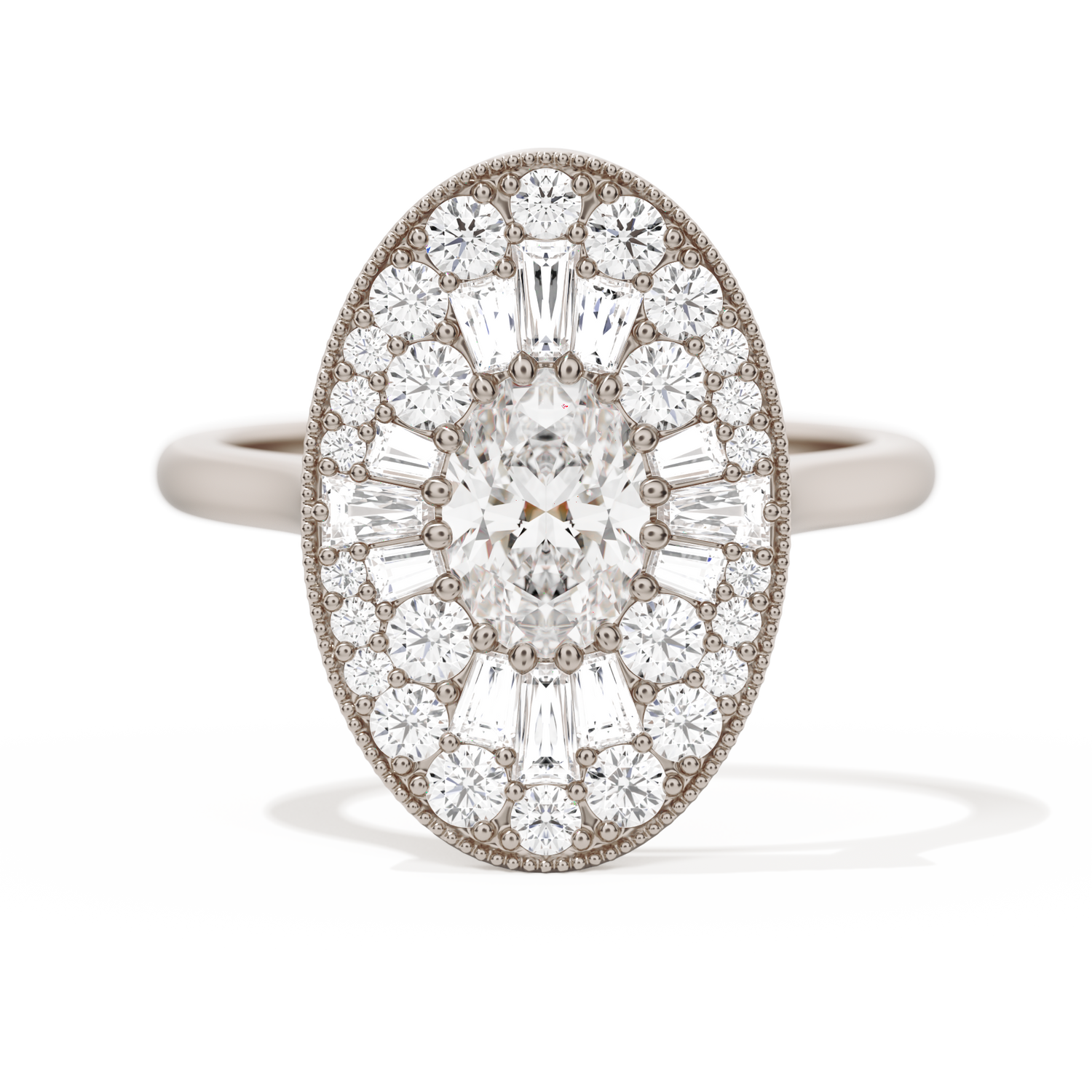 Oval Ballerina Oval Center