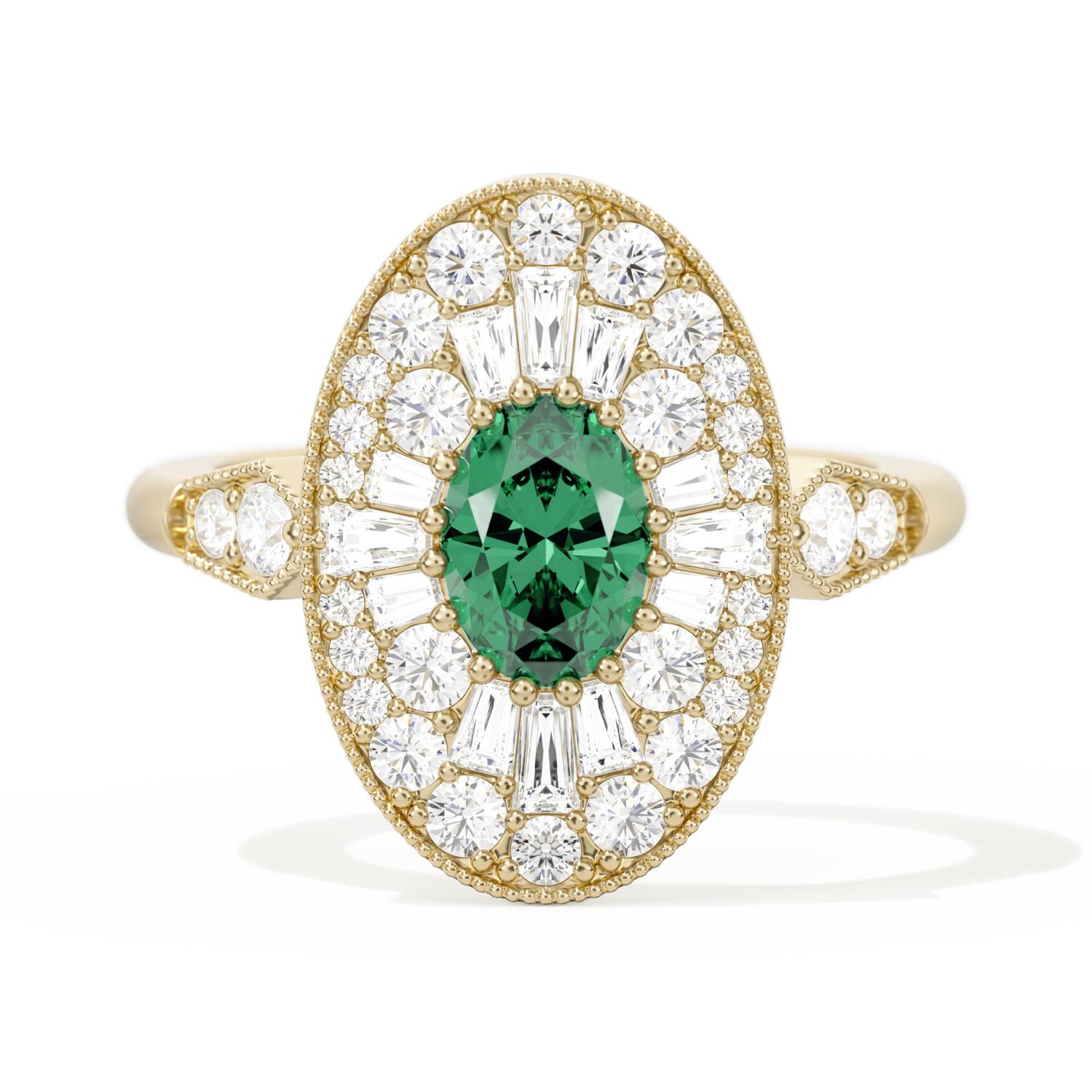 Oval Ballerina Oval Center