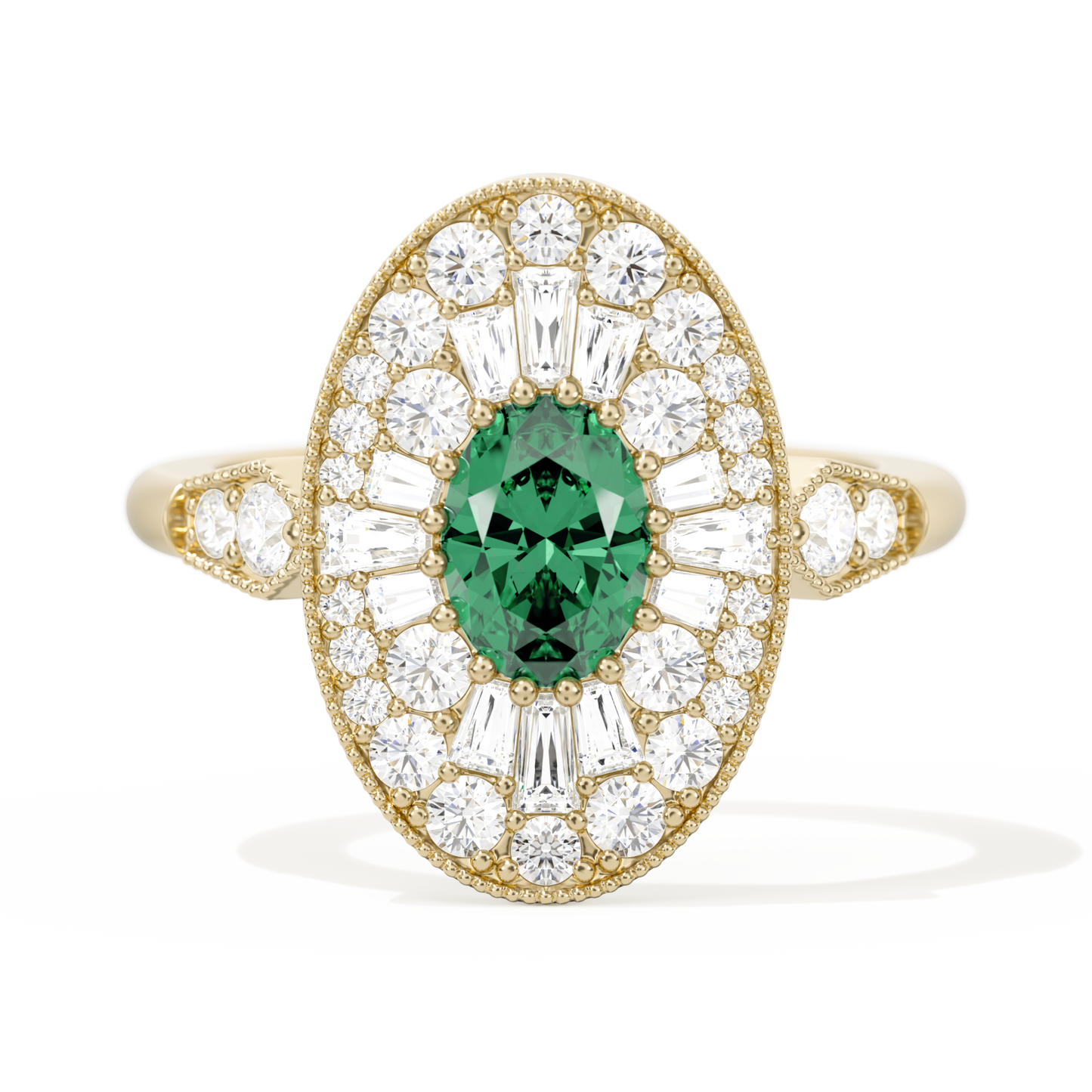 Oval Ballerina Oval Center