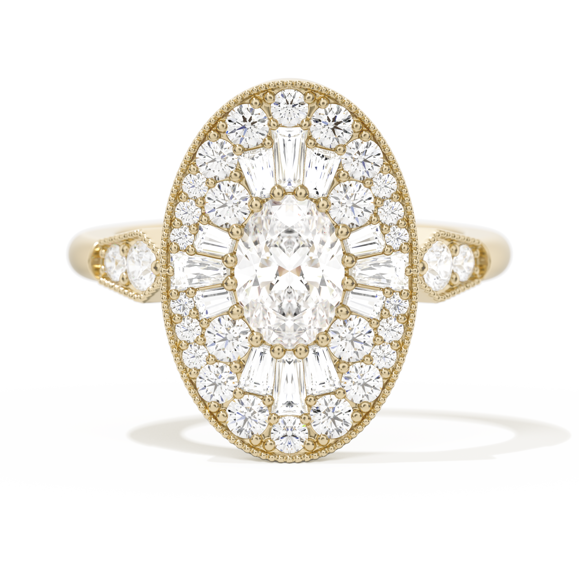 Oval Ballerina Oval Center