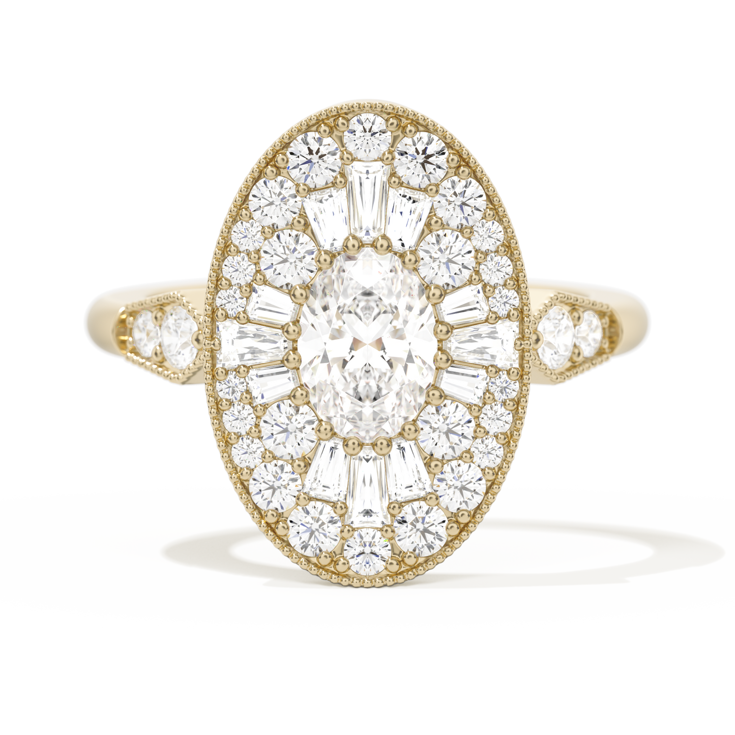 Oval Ballerina Oval Center