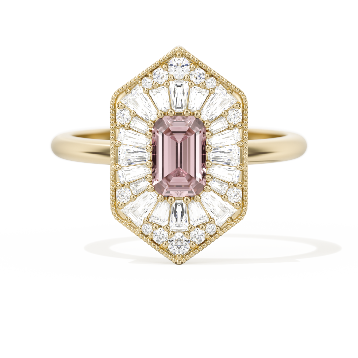 Ballerina Elongated Emerald