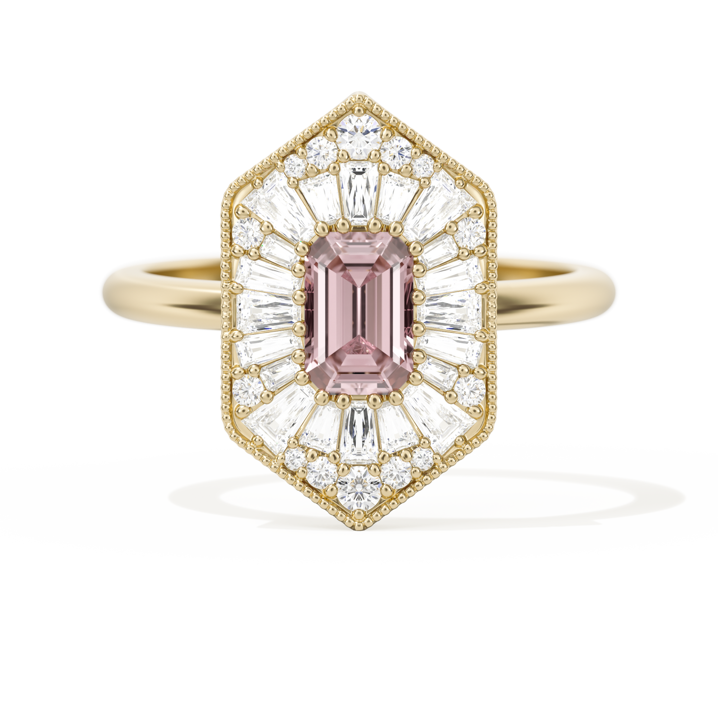 Ballerina Elongated Emerald