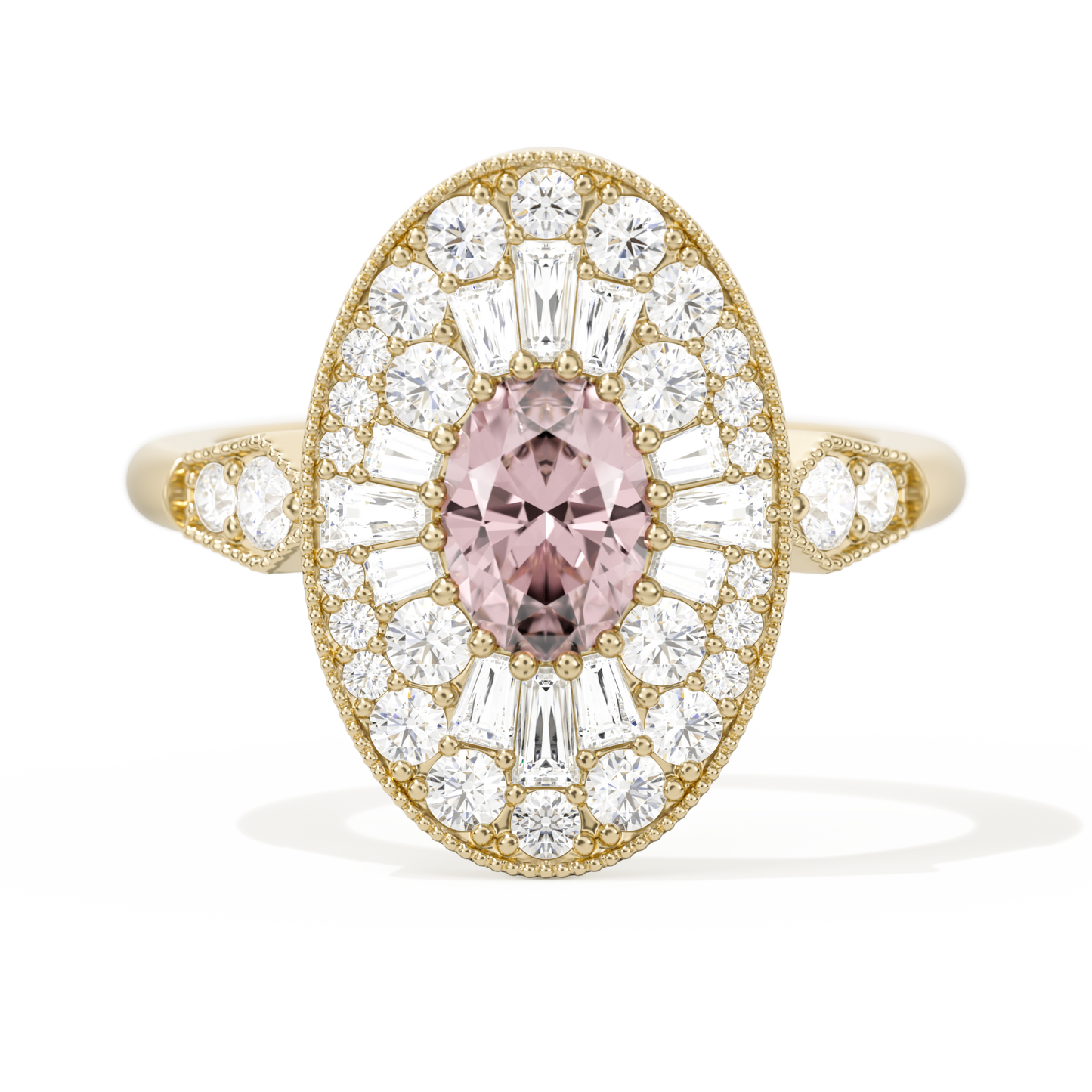 Oval Ballerina Oval Center