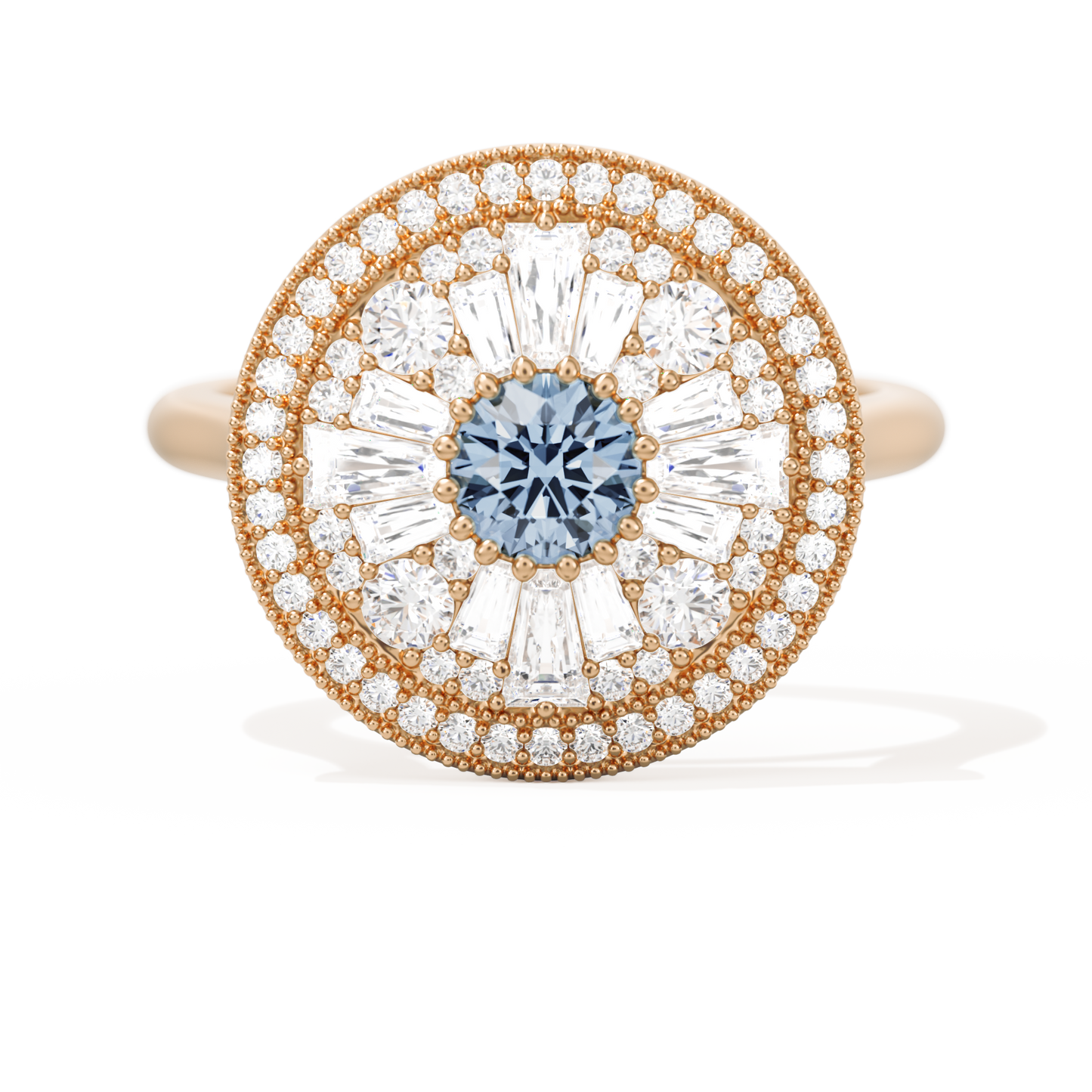 Ballerina Round with Halo