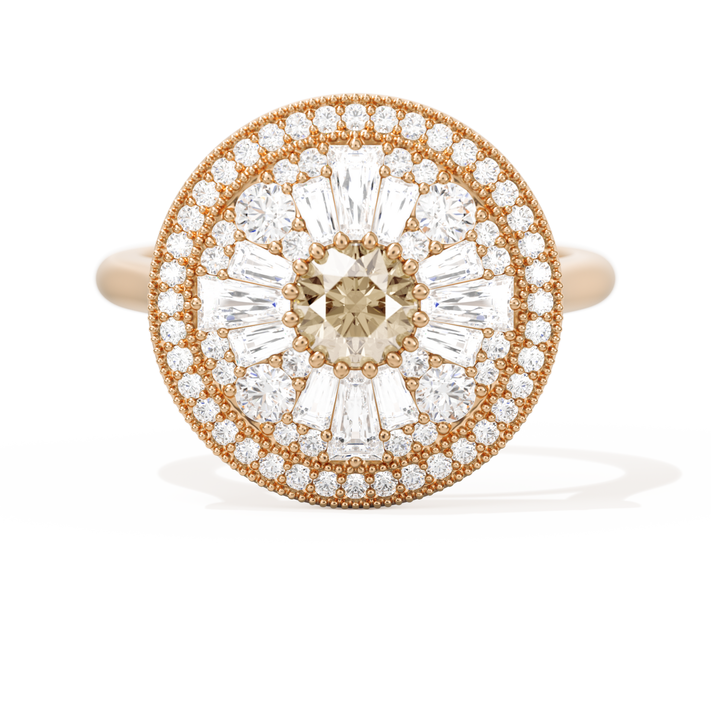 Ballerina Round with Halo