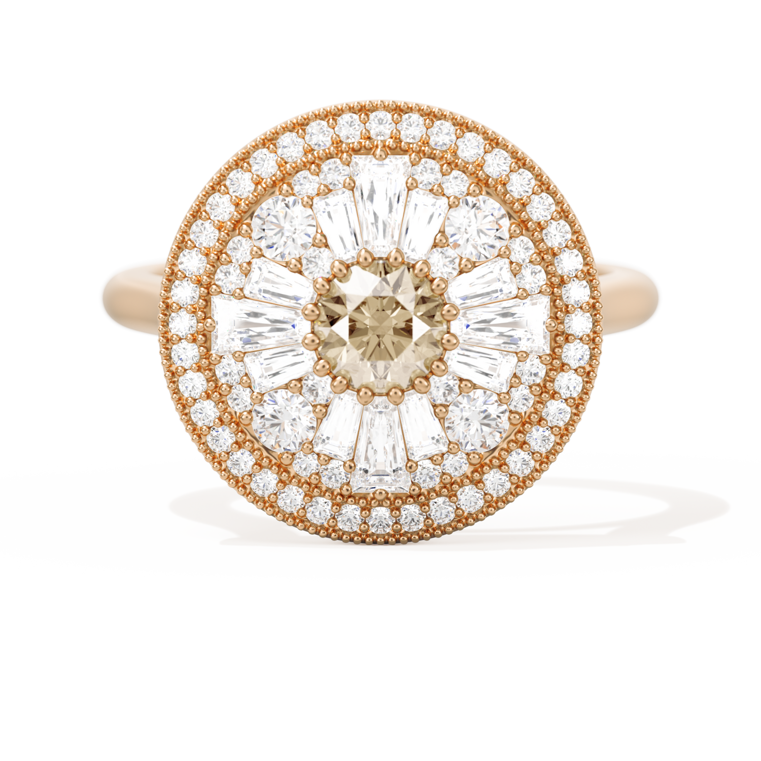 Ballerina Round with Halo