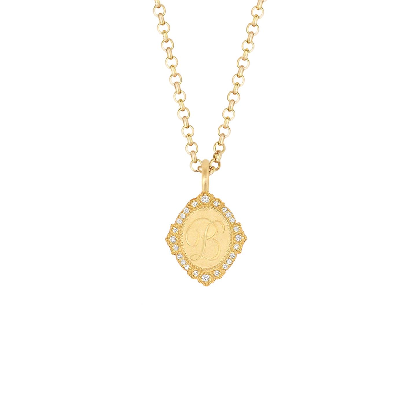 Initial Frame Pendant
