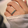 Emerald and Diamond Confetti Band