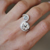 Custom Birthstone Toi et Moi Ring