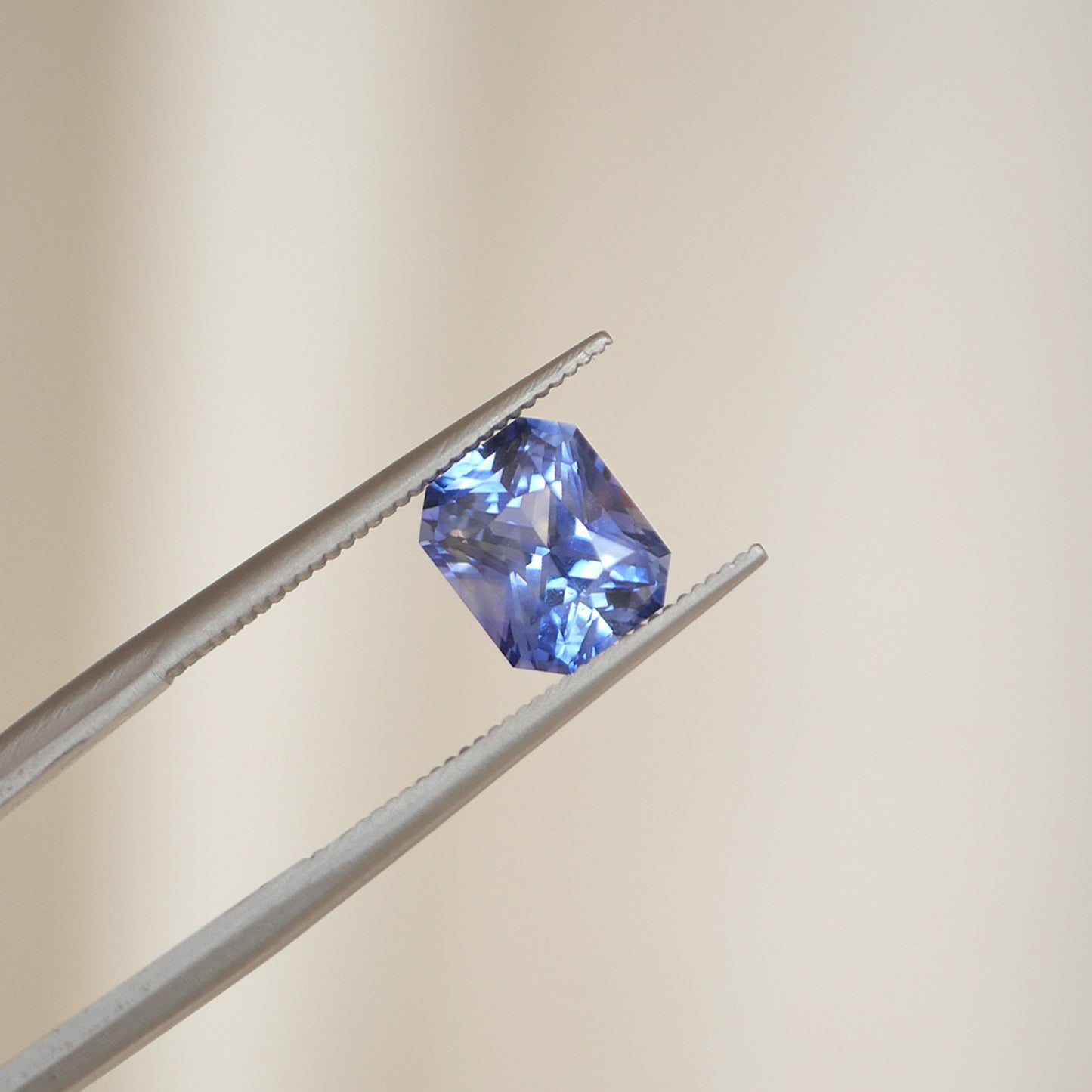 2.32 ctw Radiant Cut Blue Sapphire