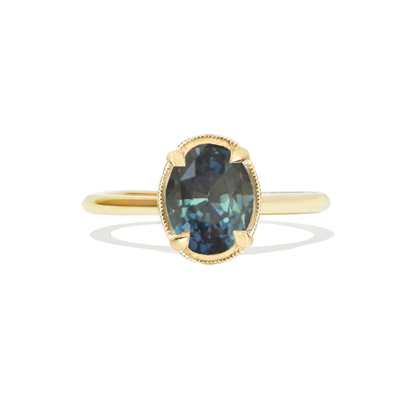 2.13 Oval Teal Sapphire