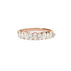 Emerald & Pear Diamond Mosaic Band