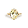 4.53 Oval Cut Pastel Yellow Sapphire