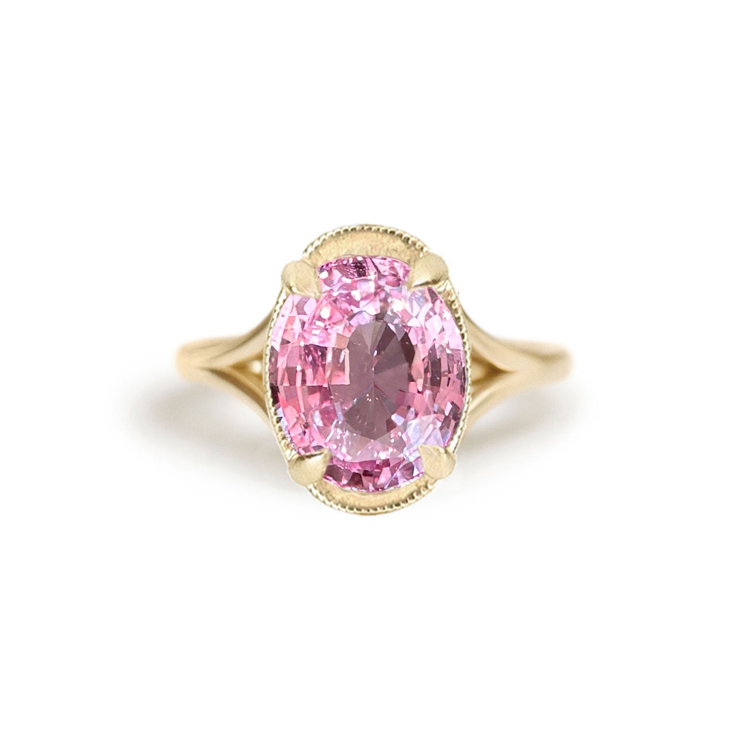 2.00 Oval Cut Pink Sapphire