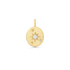 Starburst Old European Cut Diamond Pendant
