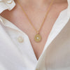 Starburst Old European Cut Diamond Pendant