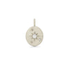 Starburst Old European Cut Diamond Pendant