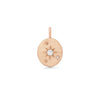 Starburst Old European Cut Diamond Pendant