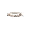 Engraved Elsa Diamond Wedding Ring