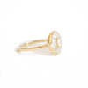 Pear & Round Brilliant Cut Diamond Mosaic Ring