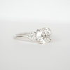 Custom 2.00 ctw. Lab-created Diamond Cluster Engagement Ring