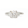 Custom 2.00 ctw. Lab-created Diamond Cluster Engagement Ring