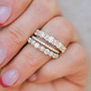 Luxe Diamond Mosaic Confetti Band