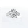 Oval Diamond Cluster Ring