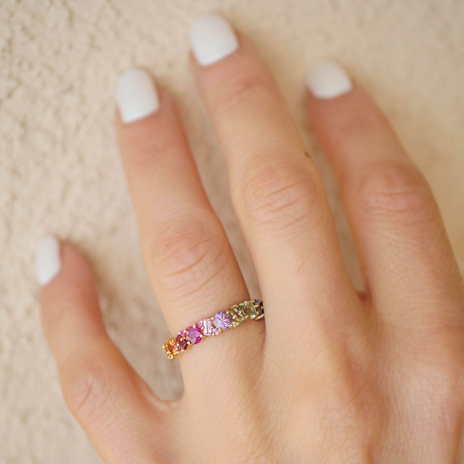 Confetti Rainbow Anniversary Ring | Berlinger Jewelry