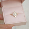 Deco Empire Baguette & Round Brilliant Diamond Mosaic Ring