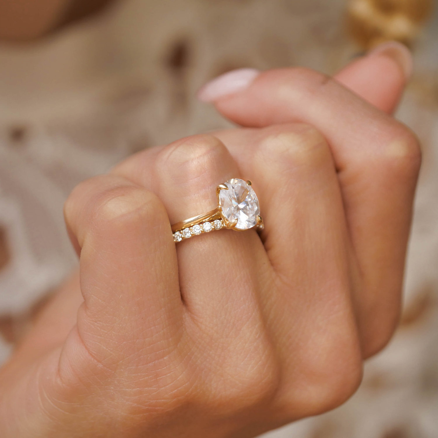 2mm Shared Prong Diamond Eternity Wedding Ring Berlinger Jewelry