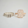 Emerald Shape Carré & Mosaic Ring