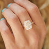 Emerald Shape Carré & Mosaic Ring