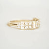 Marquise & Baguette Lotus Diamond Mosaic Ring