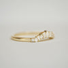 Pear & Baguette Diamond Mosaic Contour Band
